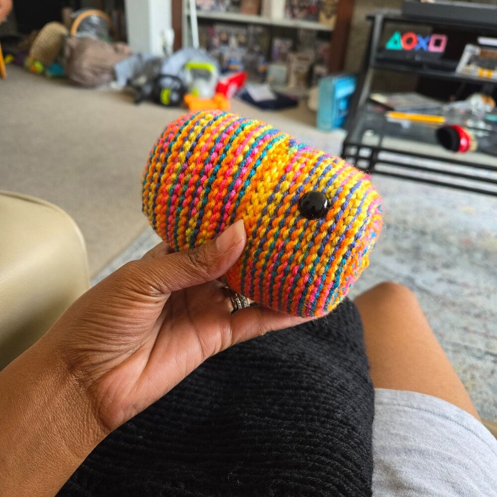 Handmade Rainbow Crochet Amigurumi 🌈🧵